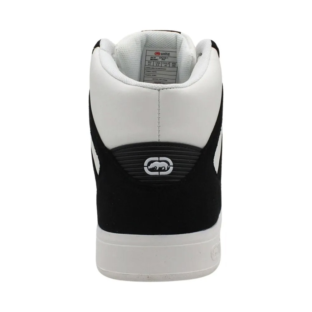 Zapatilla Lifestyle Hombre Ecko - PIT  Blanco Negro