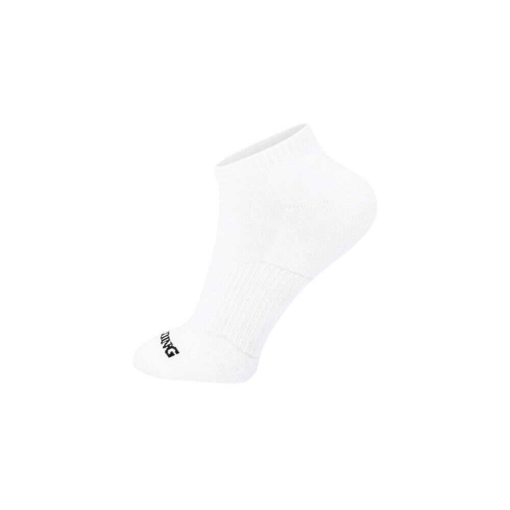 Tripack Calcetin Invisible Deportivo Unisex Blanco Spalding