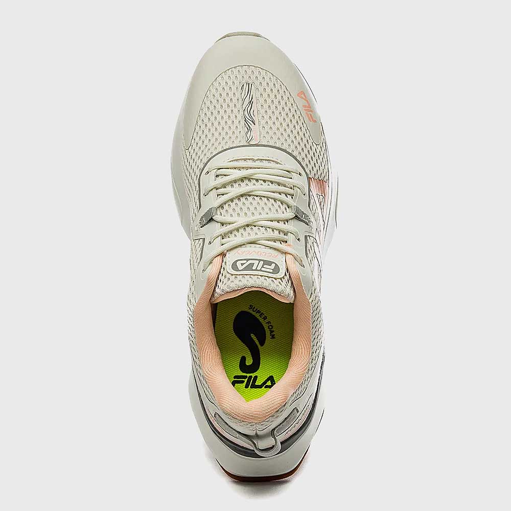 Zapatilla Running Mujer Fila Recovery Beige