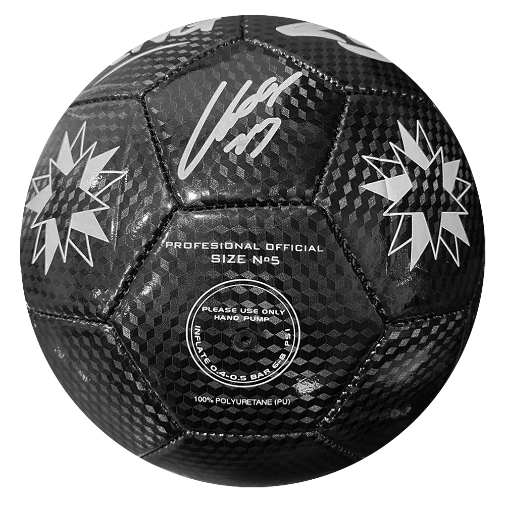 Balón Colo Colo Negro Arturo Vidal