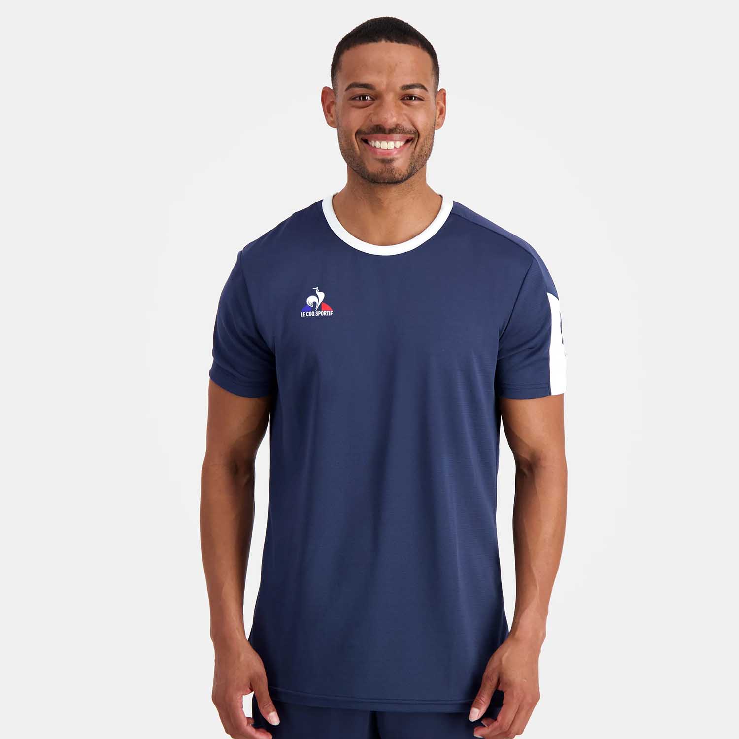 Polera Deportiva Azul Le Coq Sportif