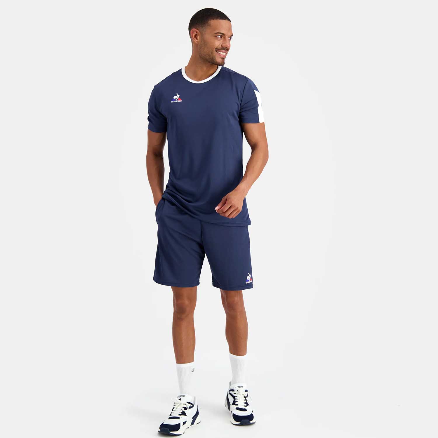 Polera Deportiva Azul Le Coq Sportif