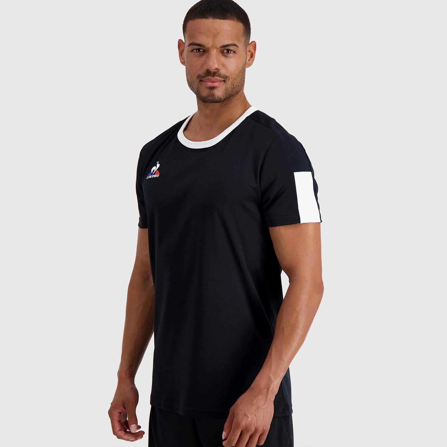 Polera Deportiva Negra Le Coq Sportif