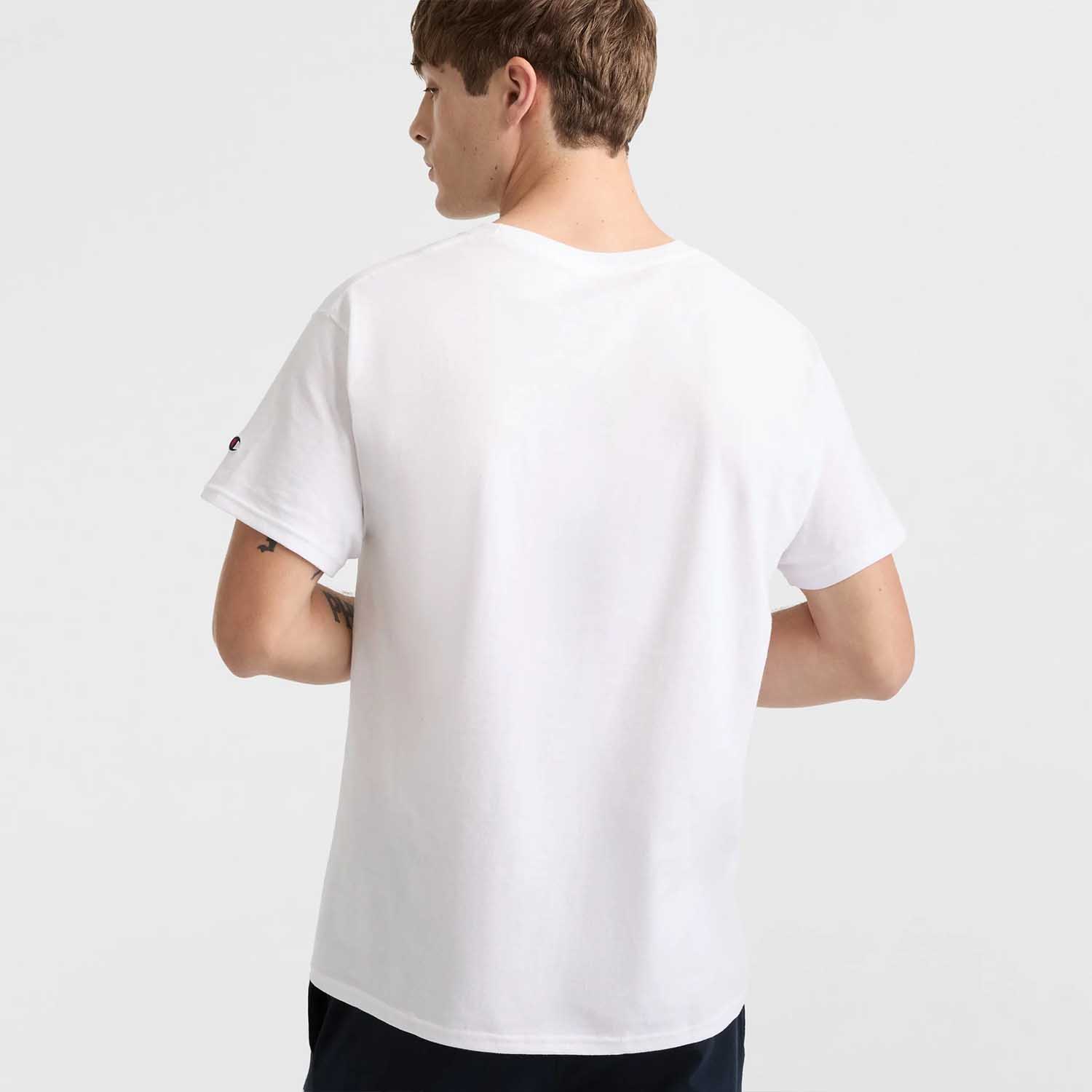 Polera Hombre Blanca Champion