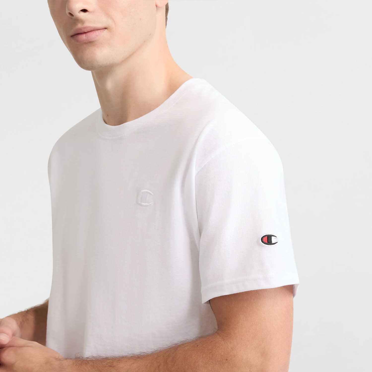 Polera Hombre Blanca Champion