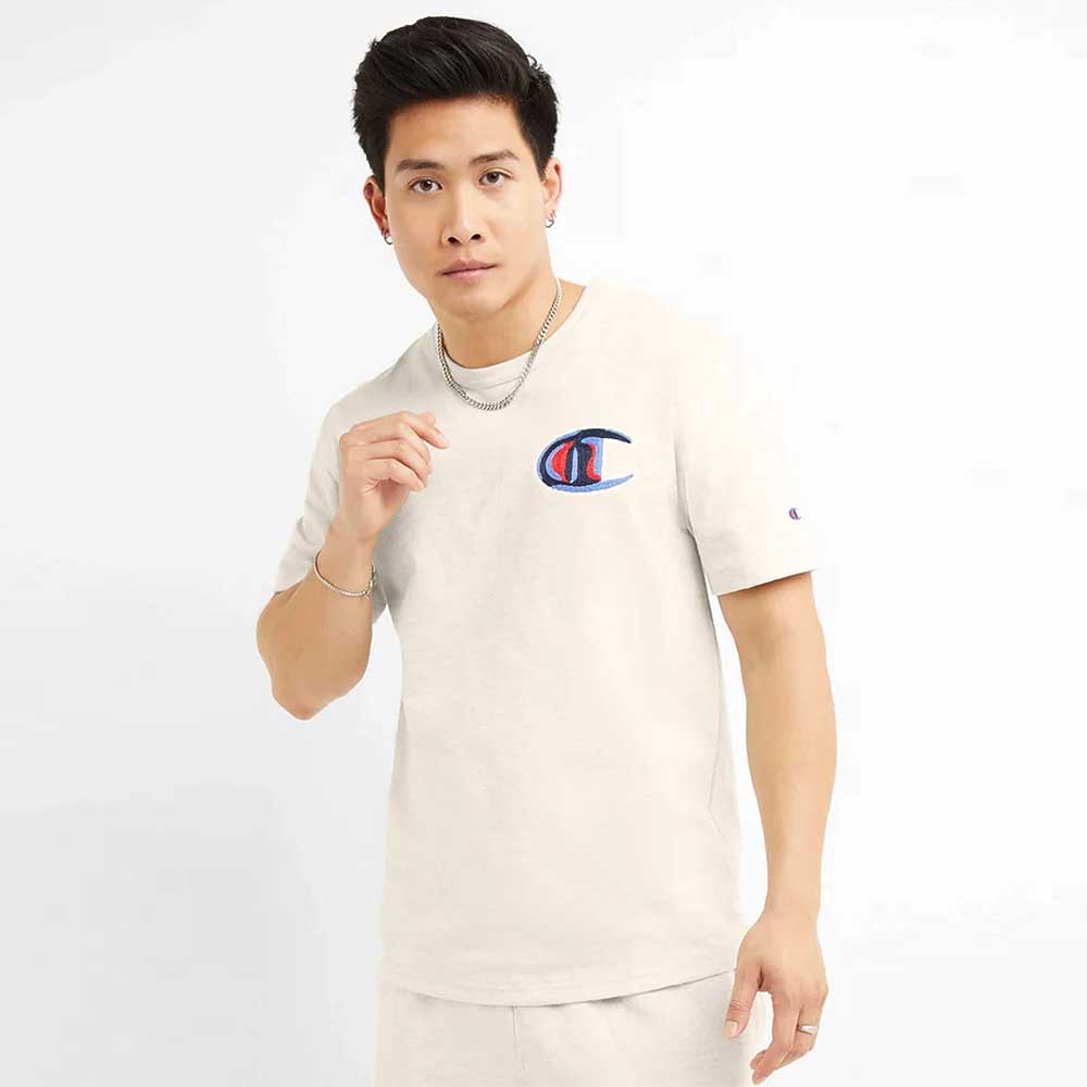 Polera Hombre Champion Heritage Beige