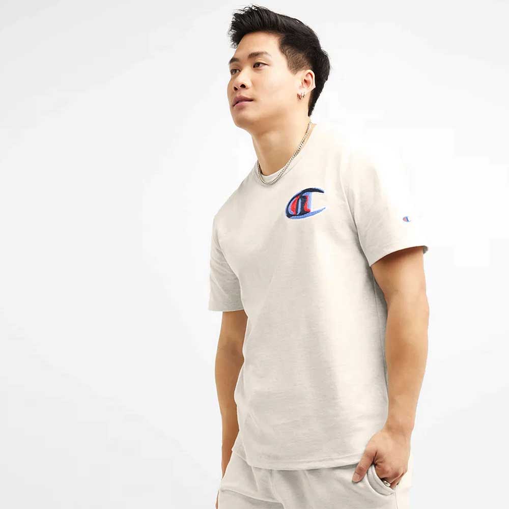Polera Hombre Champion Heritage Beige