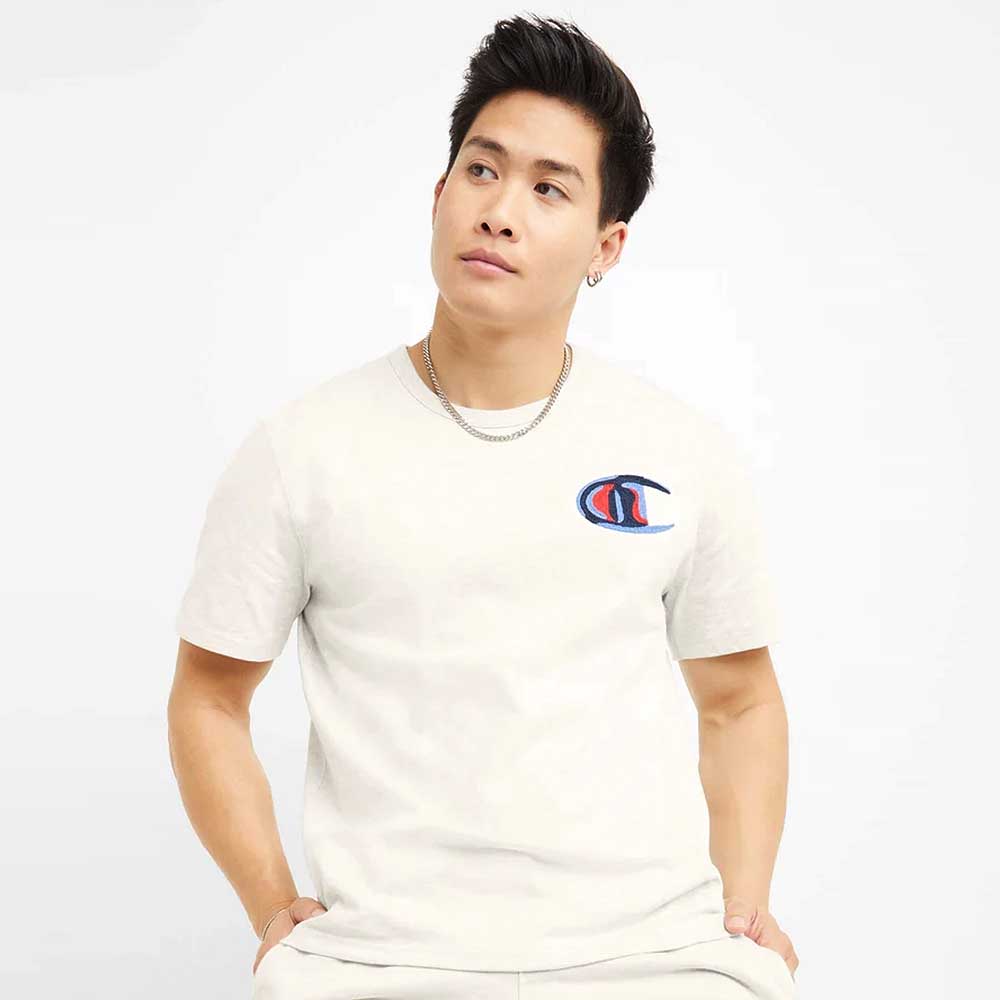 Polera Hombre Champion Heritage Beige