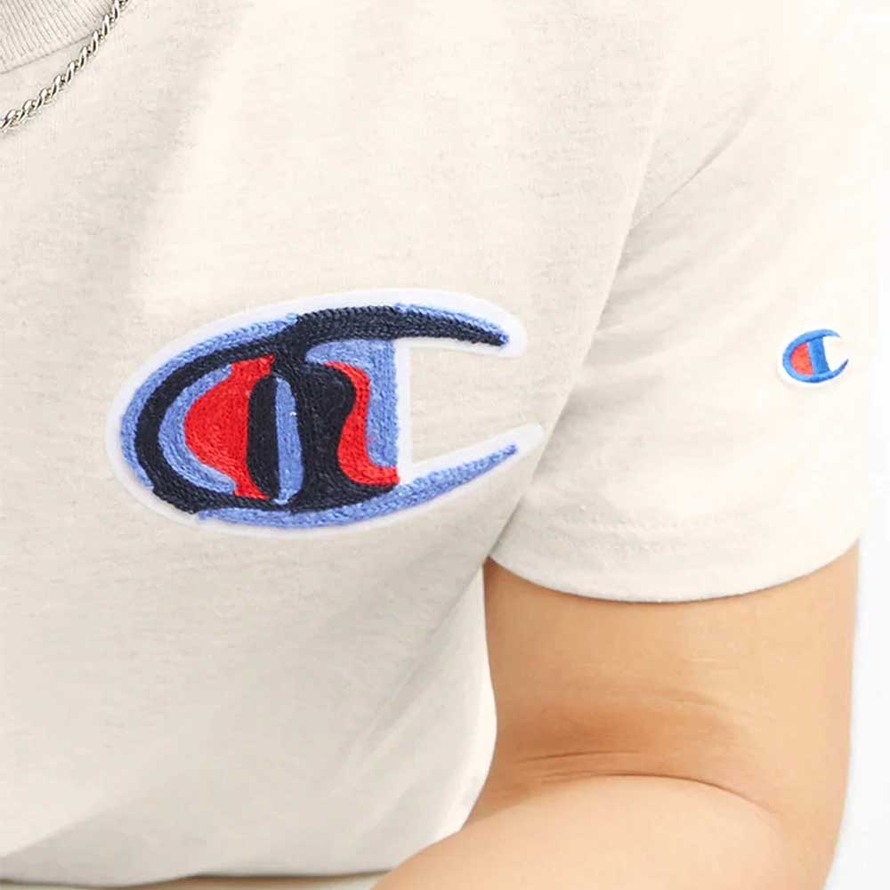 Polera Hombre Champion Heritage Beige