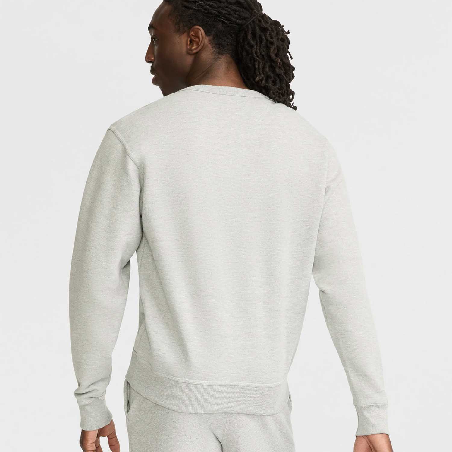 Poleron Hombre Champion Crew Fleece Gris Claro