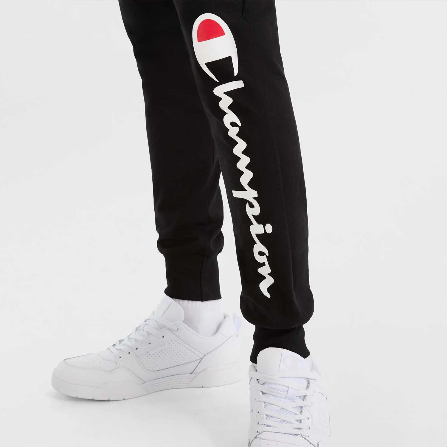 Jogger Hombre Champion Negro Classic Graphic