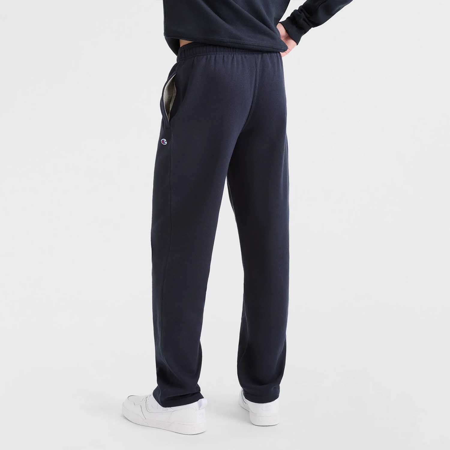 Jogger Hombre Champion Powerblend Open Bottom Azul