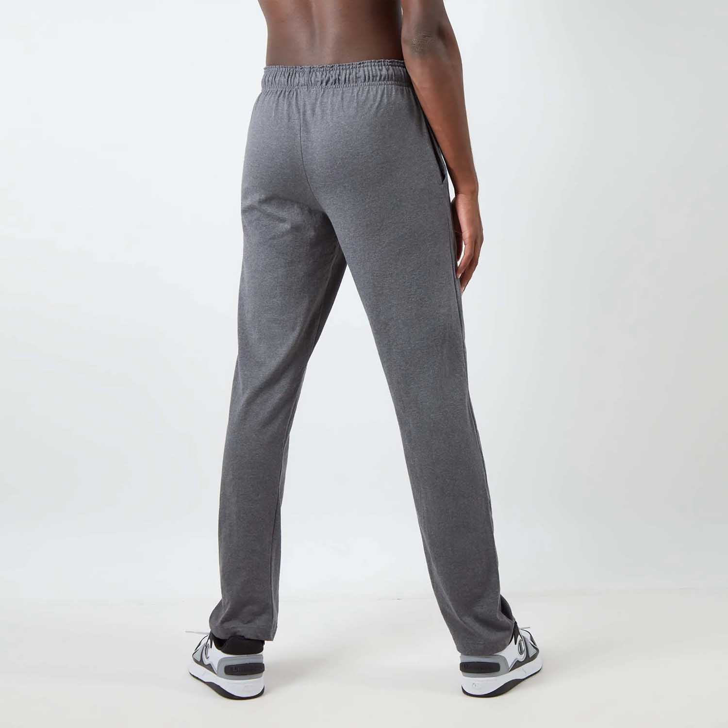 Jogger Hombre Champion Lightweight Open Bottom Gris