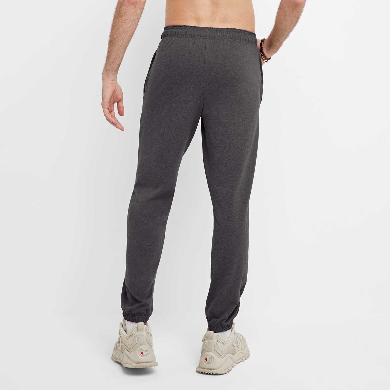 Jogger Hombre Champion Lightweight Closed Bottom Gris
