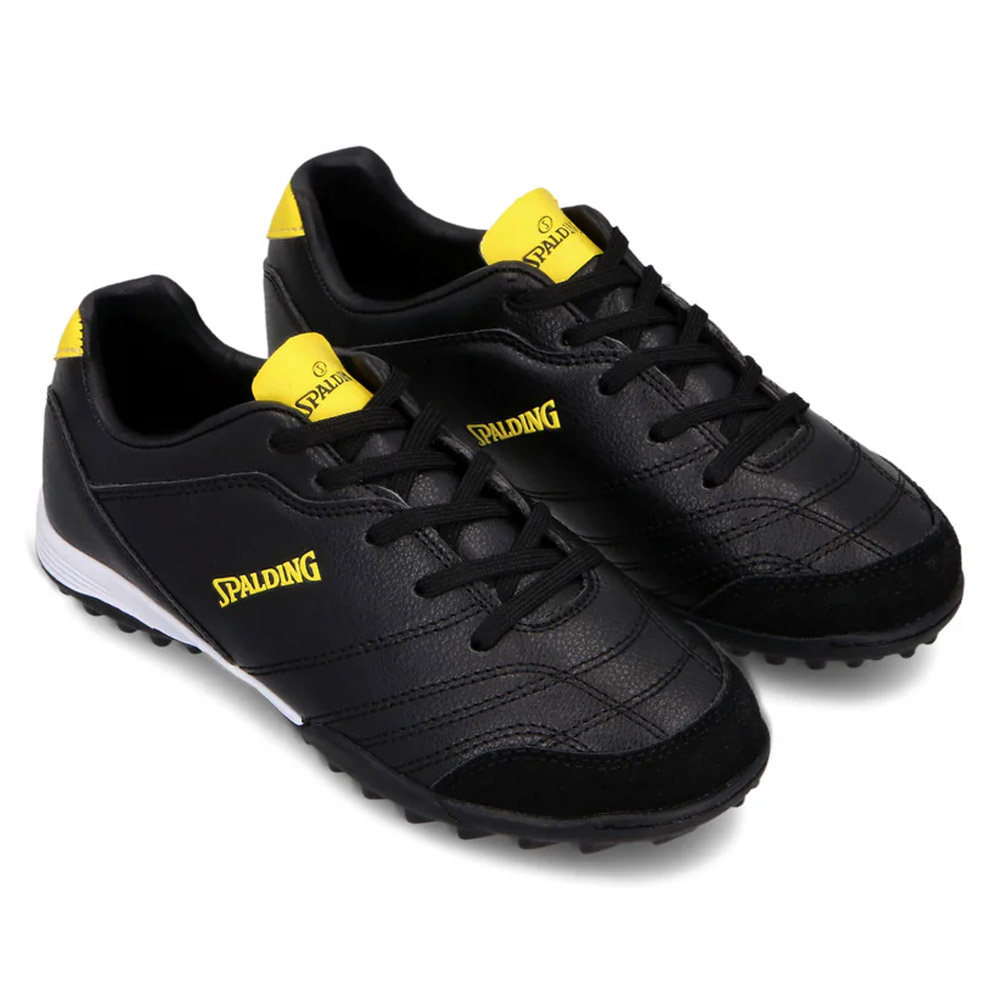 Zapatilla Baby Futbol Tf Junior Goal Amarillo Neon Negro