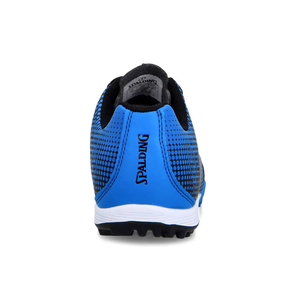 Zapatilla Baby Futbol Tf Junior Speed Azul Neon Negro