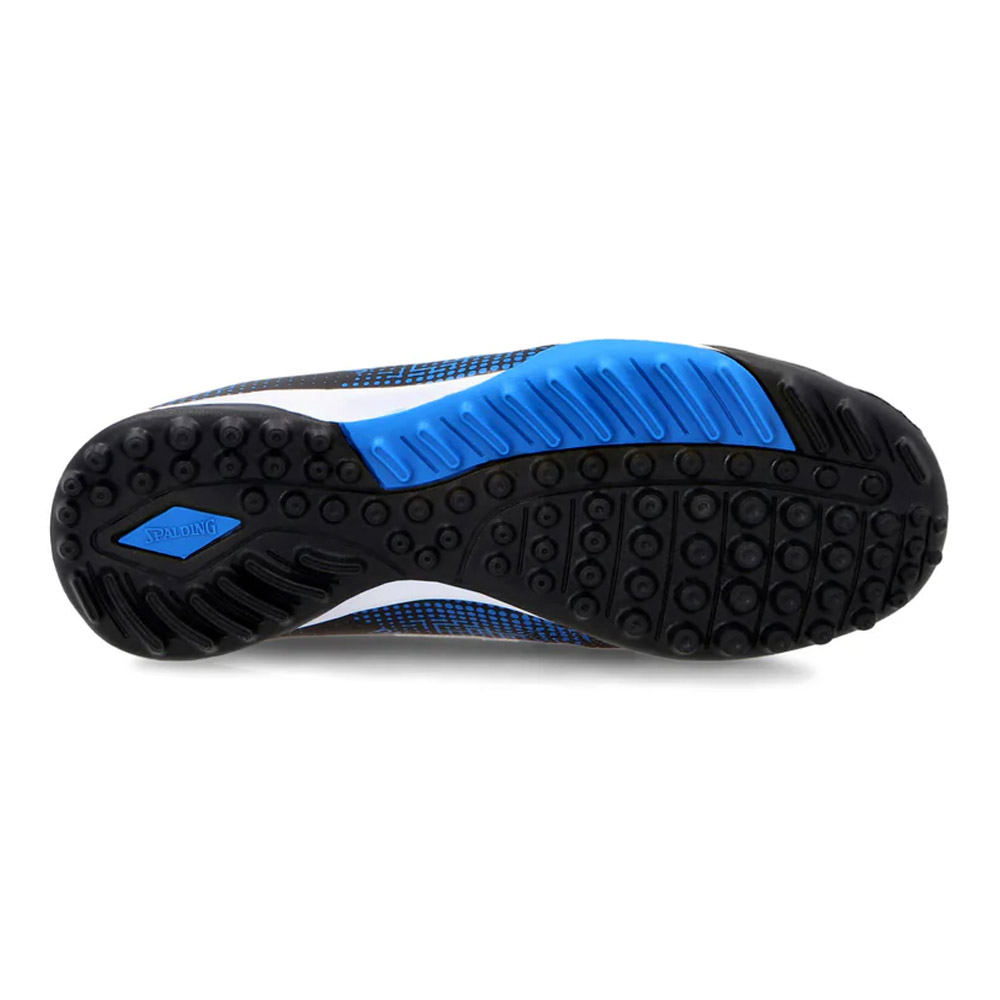 Zapatilla Baby Futbol Tf Junior Speed Azul Neon Negro