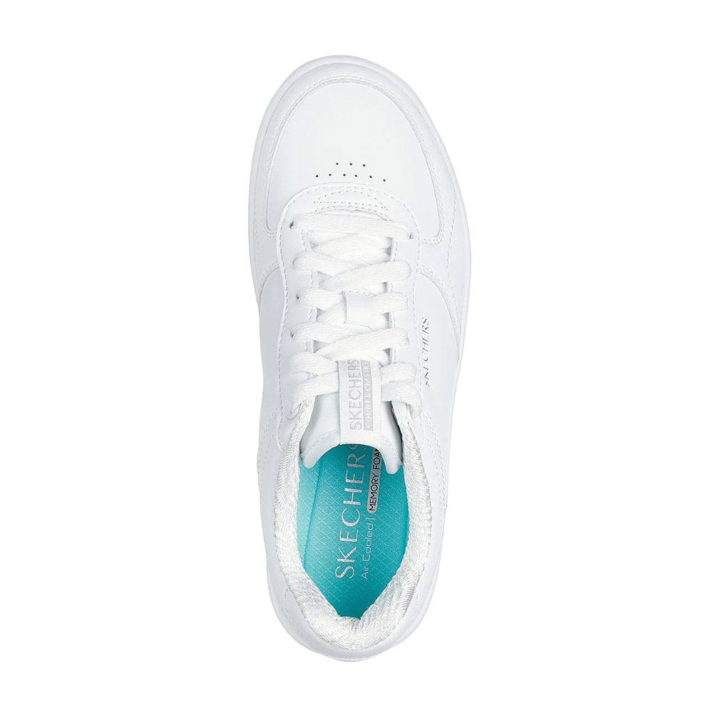 Zapatillas Urbanas Skechers Mujer Sport Court 2.0 - Core Essential 185160-WHT