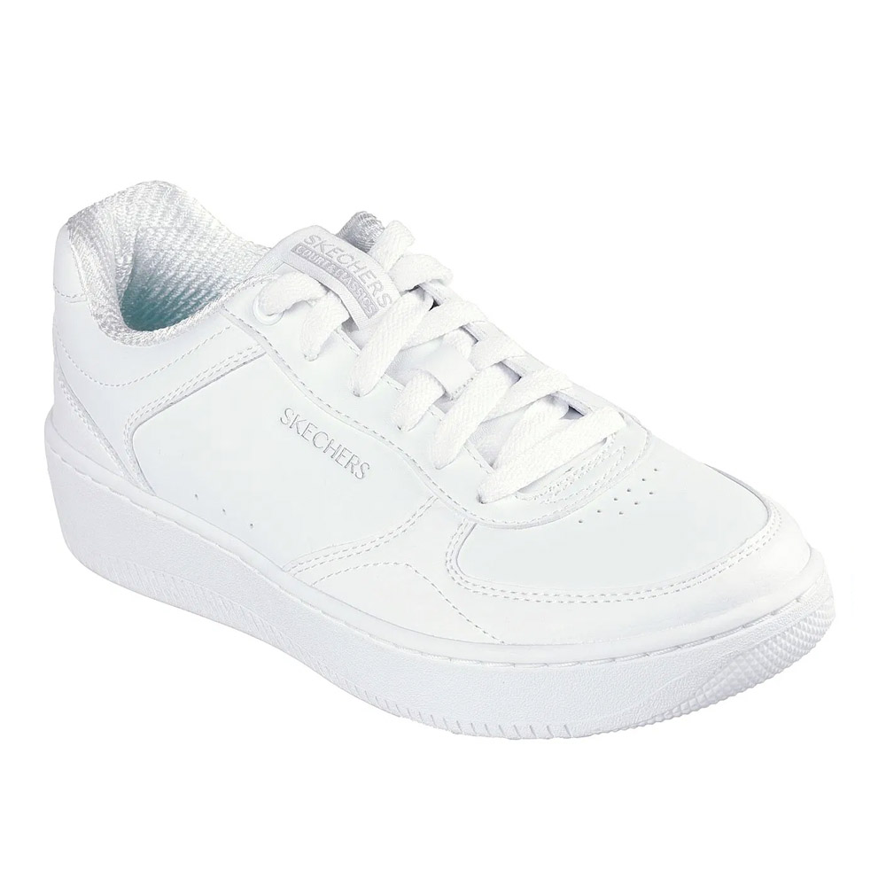 Zapatillas Urbanas Skechers Mujer Sport Court 2.0 - Core Essential 185160-WHT