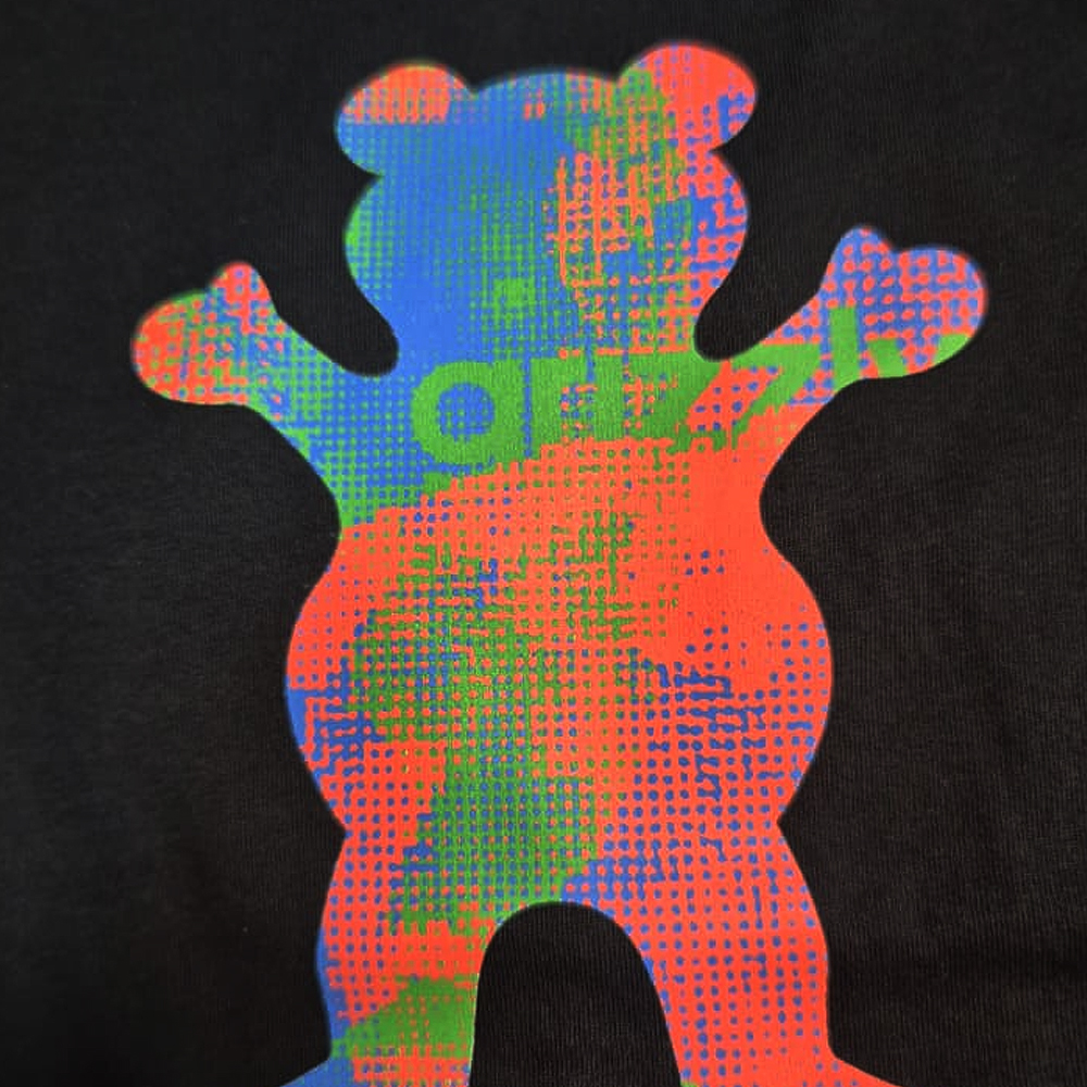 Polera Hombre Grizzly Griptape Earth Strong Negro
