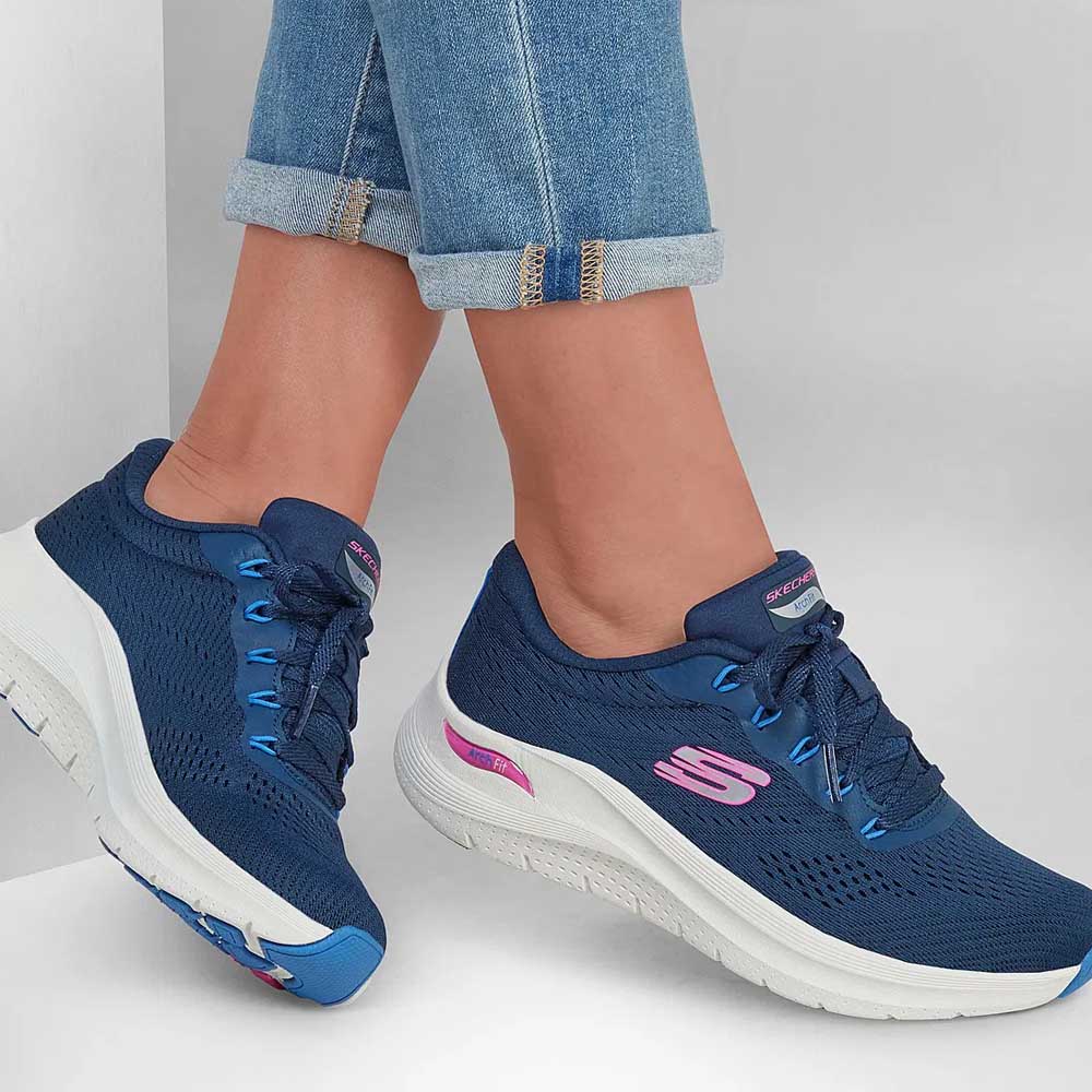 Zapatillas Urbanas Mujer Skechers Arch Fit 2.0 Big League 150051-NVMT