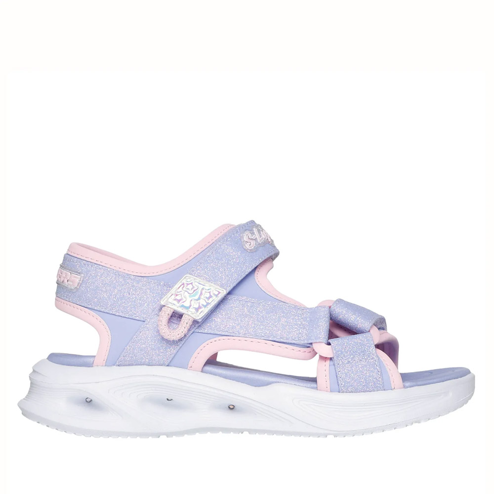 Sandalia Niña Skechers Sola Glow 303024L-LVLP