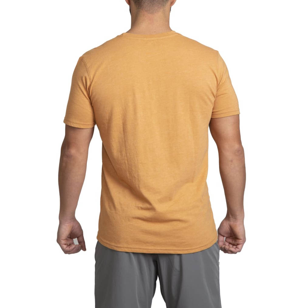 Polera Peak Performance Hombre Lilja Naranja Sucio