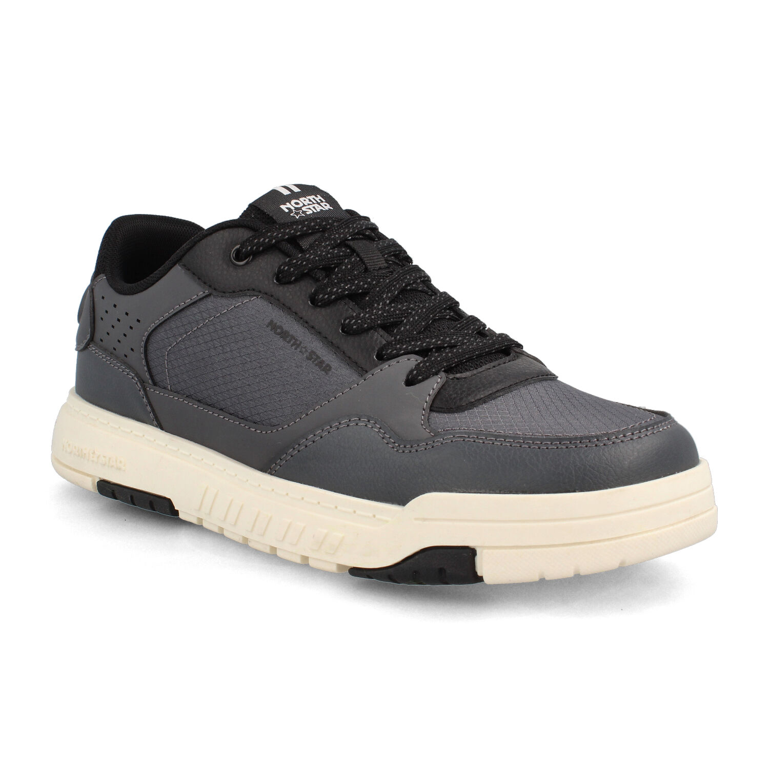 Zapatilla Hombre North Star Skater Wave Negro Gris