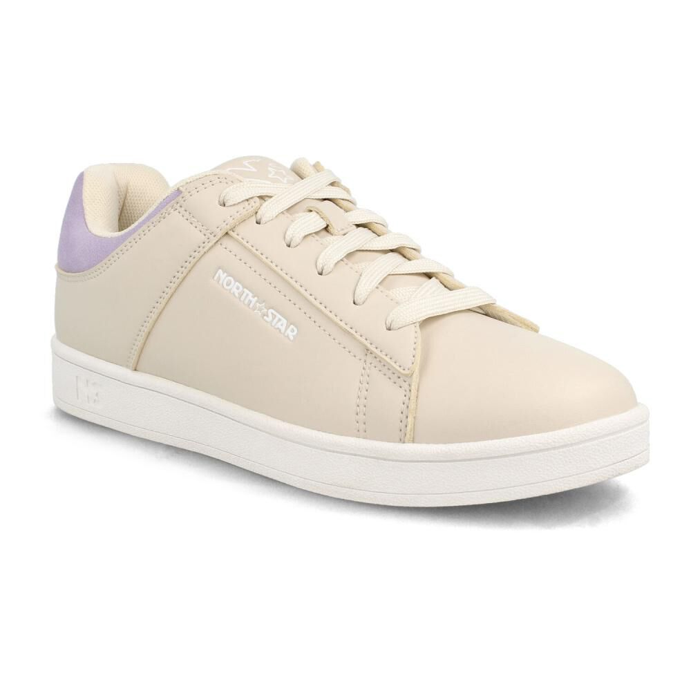 Zapatilla Urbana Mujer North Star Compus Beige