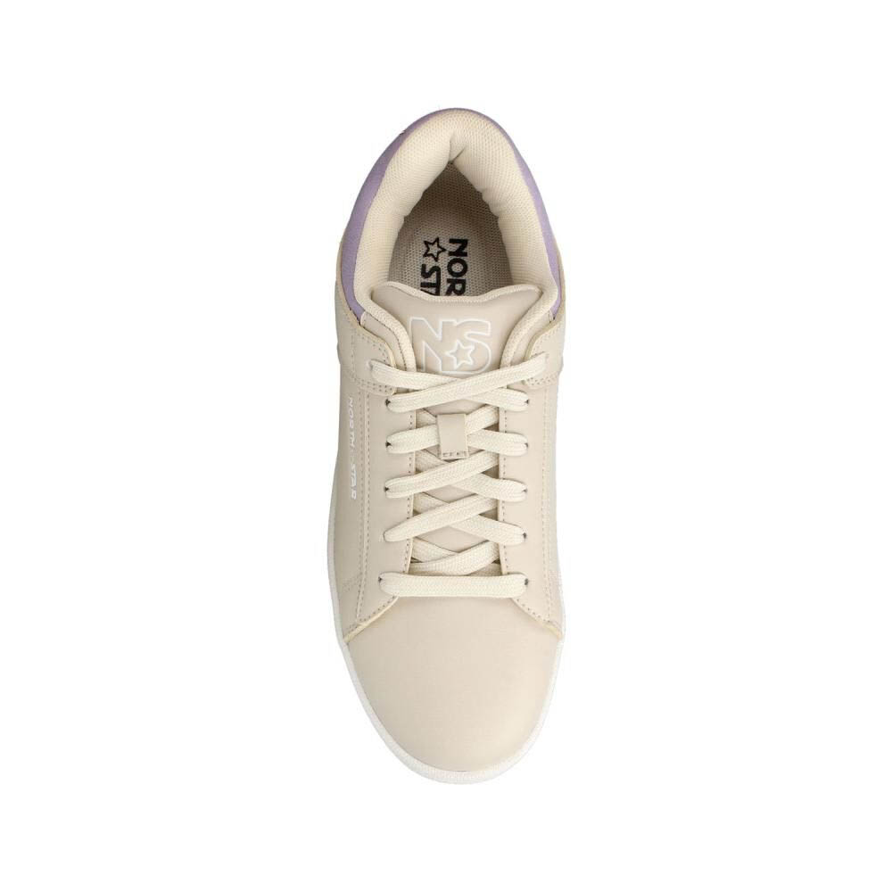 Zapatilla Urbana Mujer North Star Compus Beige