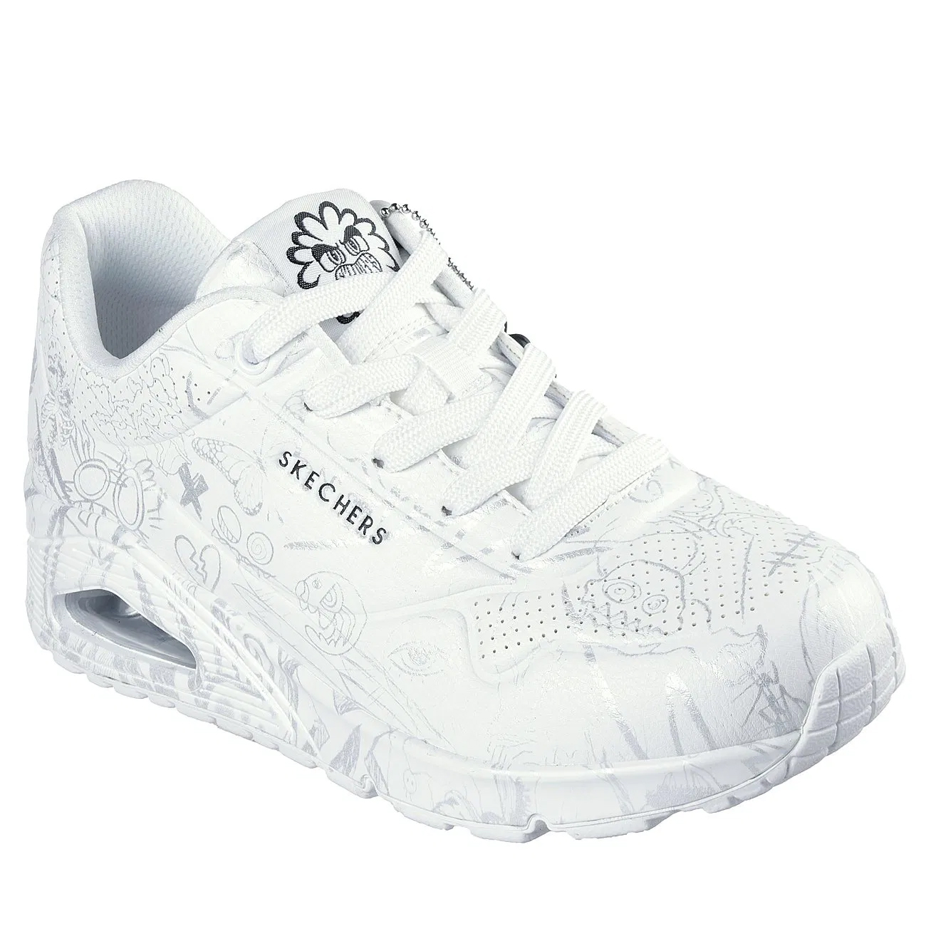 Zapatillas Urbanas Mujer Skechers Uno Process Sketch 177972-WSL