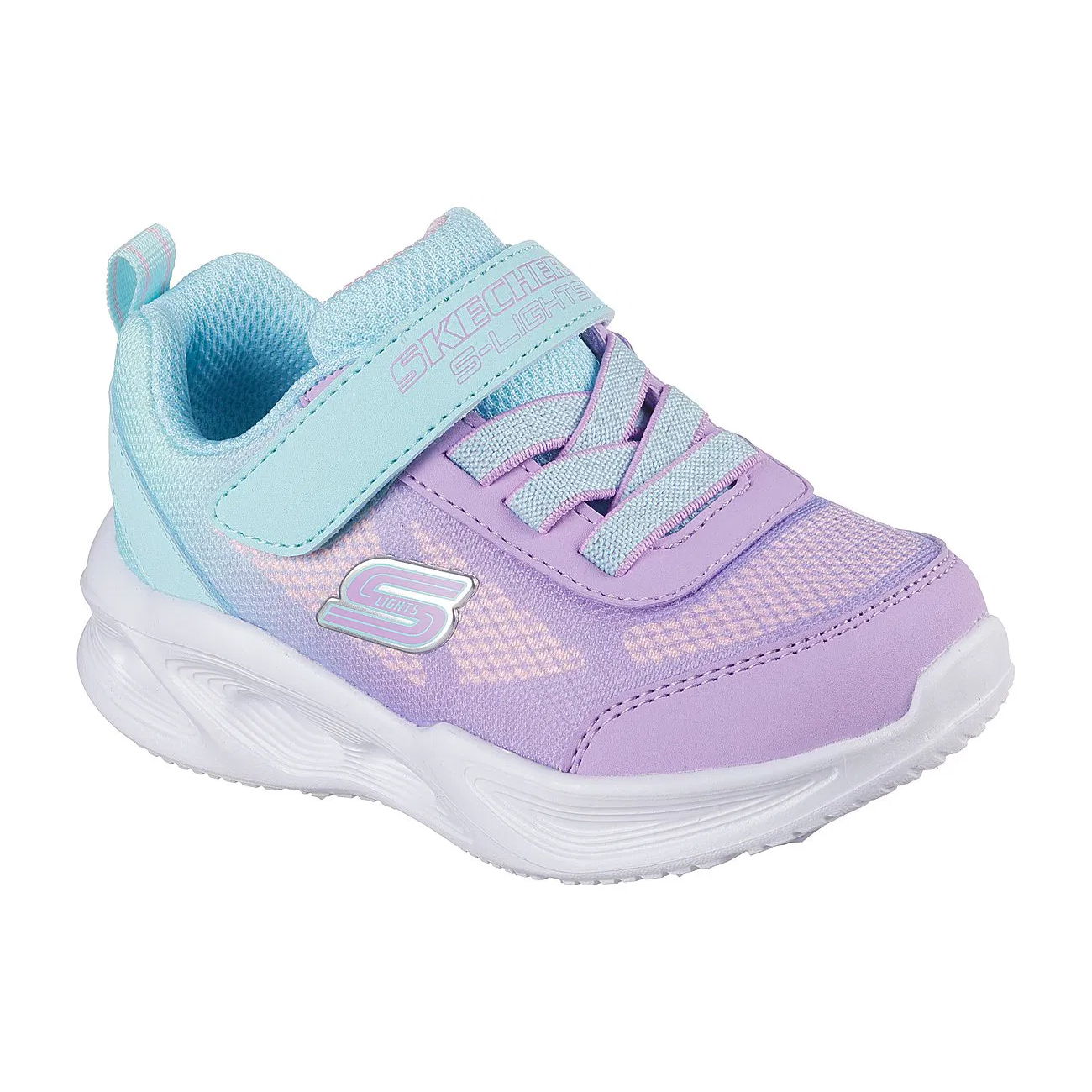 Zapatillas Infantil Skechers Sola Glow Ombre Deluxe 303714N-TQLV