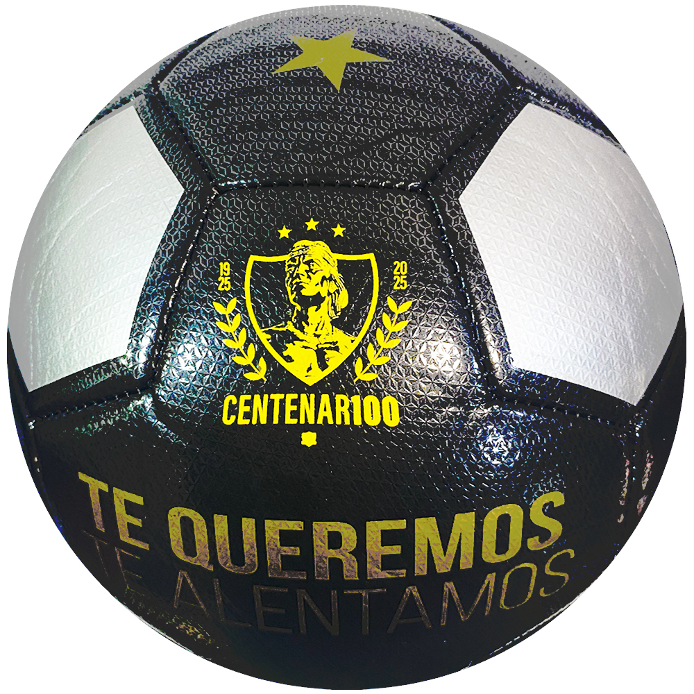 Balón Colo Colo plateado