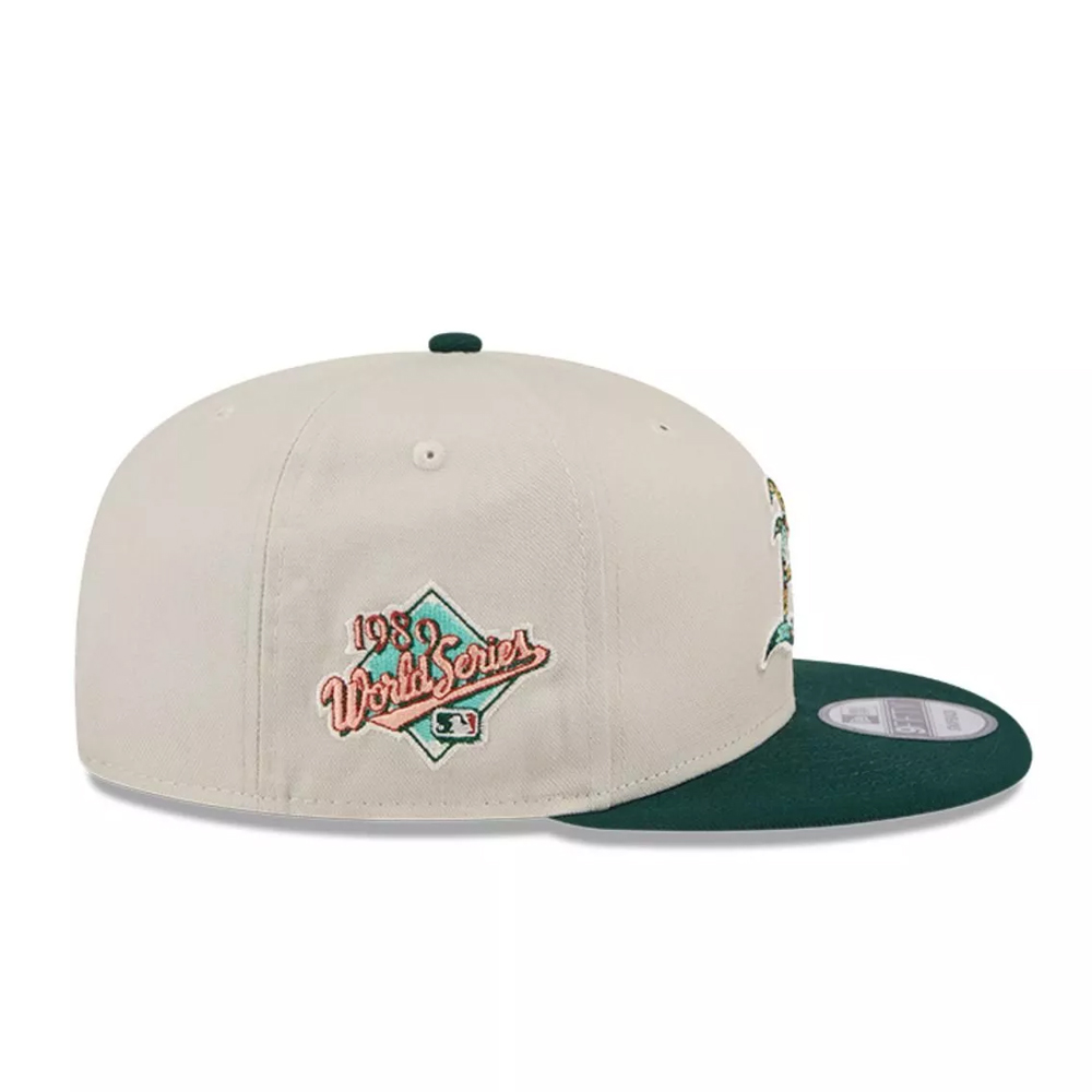 Jockey New Era Floral Fill MLB Oakland Athletics Stone