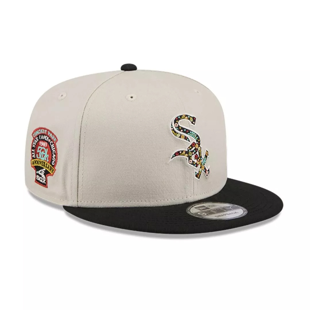 Jockey New Era Floral Fill MLB Chicago White Sox Stone