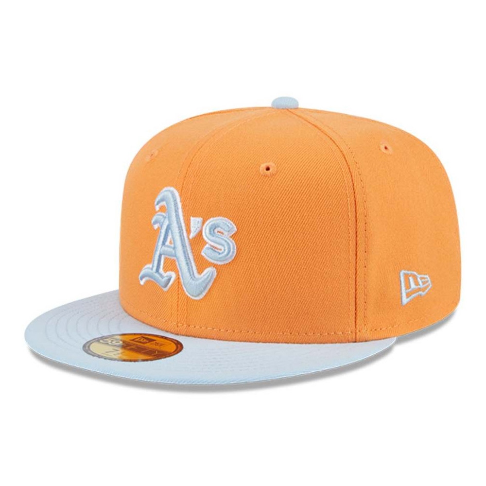 Jockey 59fifty MLB Oakland Athletics Color Pack Naranjo Azul
