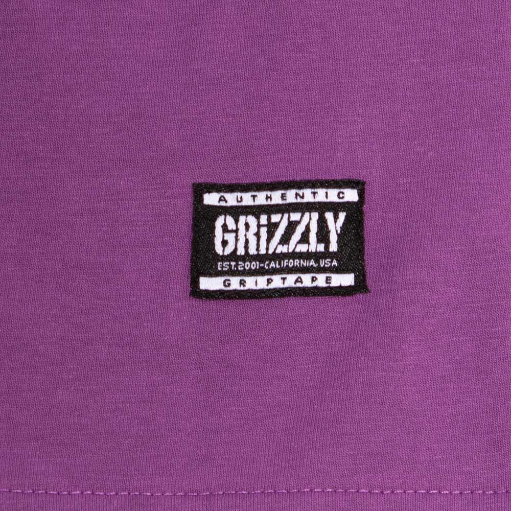 Polera Hombre Grizzly Griptape OG Bear Cafe