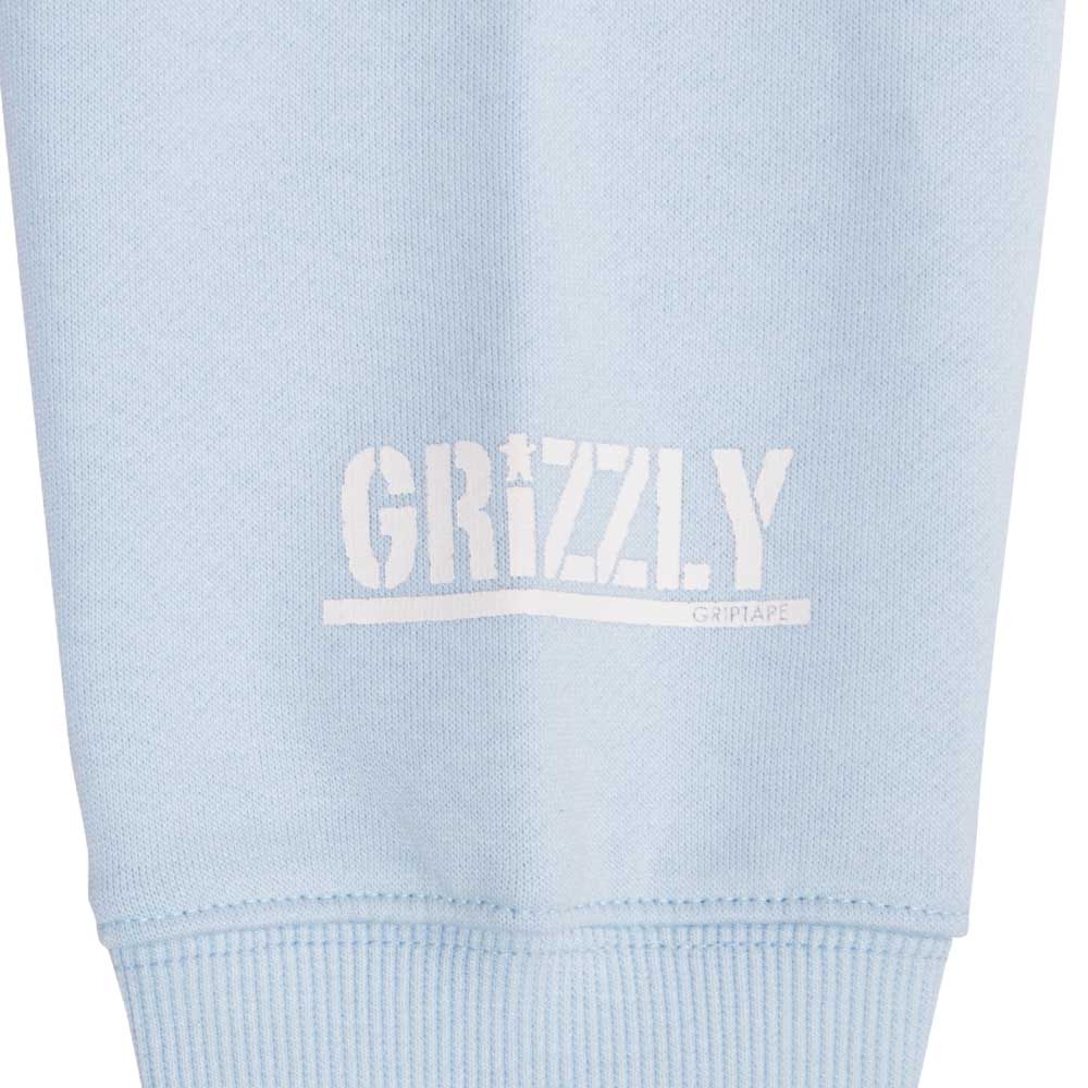 Polerón Hombre Grizzly Griptape Embroidered OG Bear Celeste