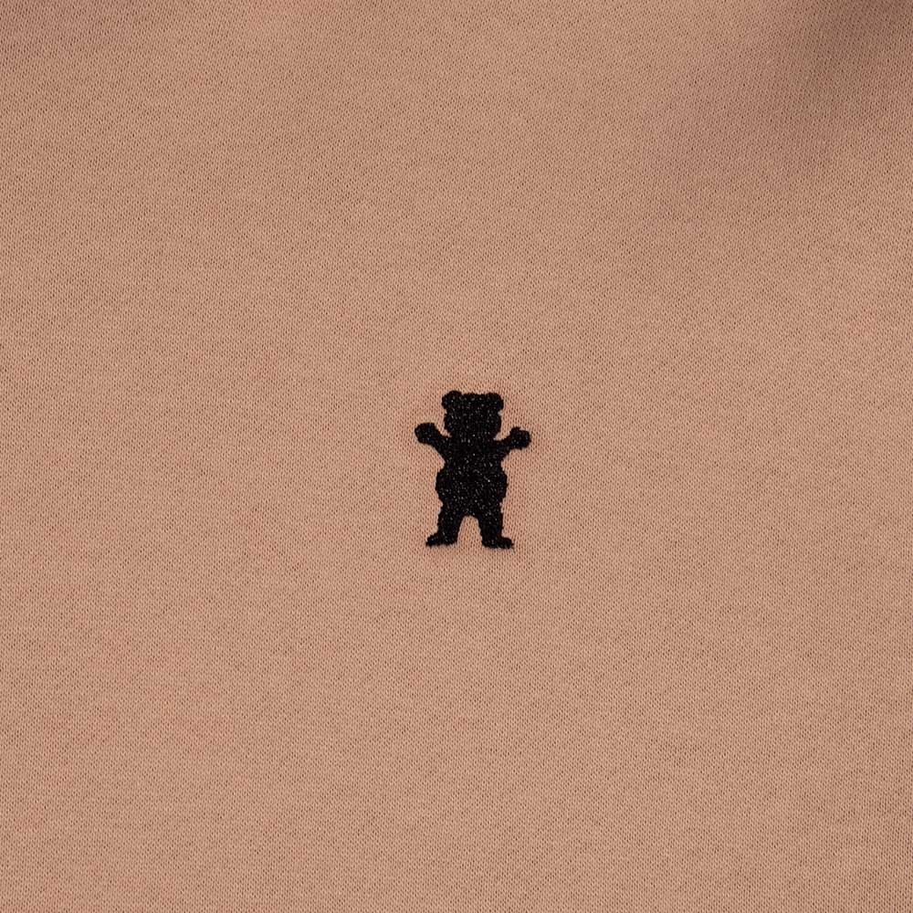 Polerón Hombre Grizzly Griptape Embroidered OG Bear Cafe