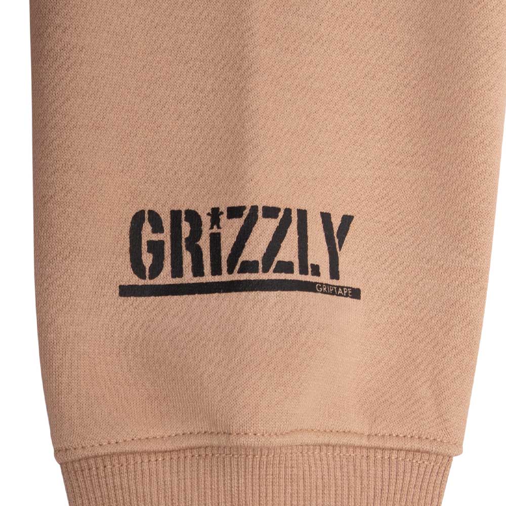 Polerón Hombre Grizzly Griptape Embroidered OG Bear Cafe