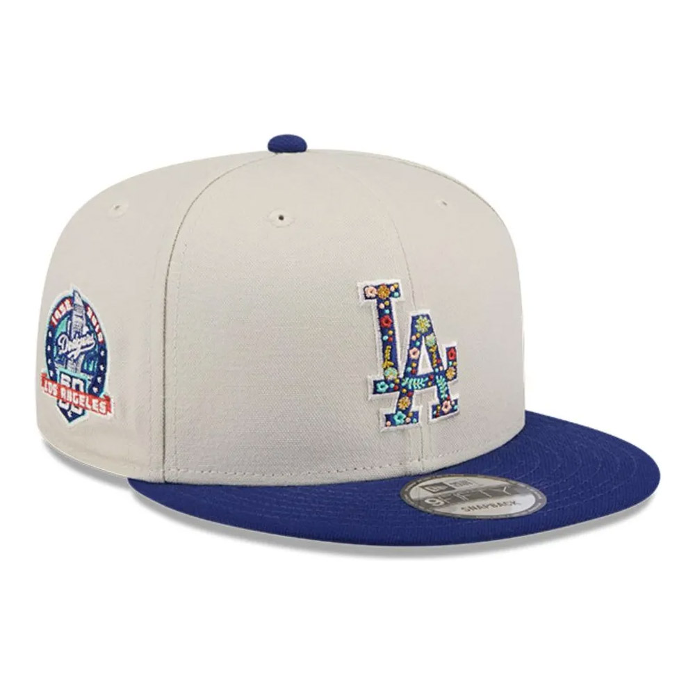 Jockey New Era Floral Fill MLB Los Angeles Dodgers Stone