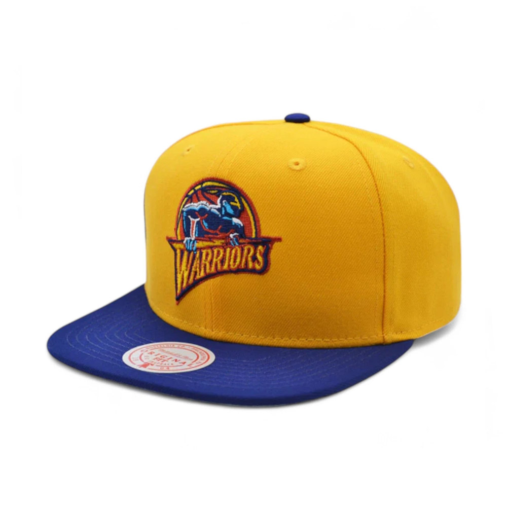 Gorro Jockey Nba Jumbotron Snapback Hwc Warriors Mitchell And Ness