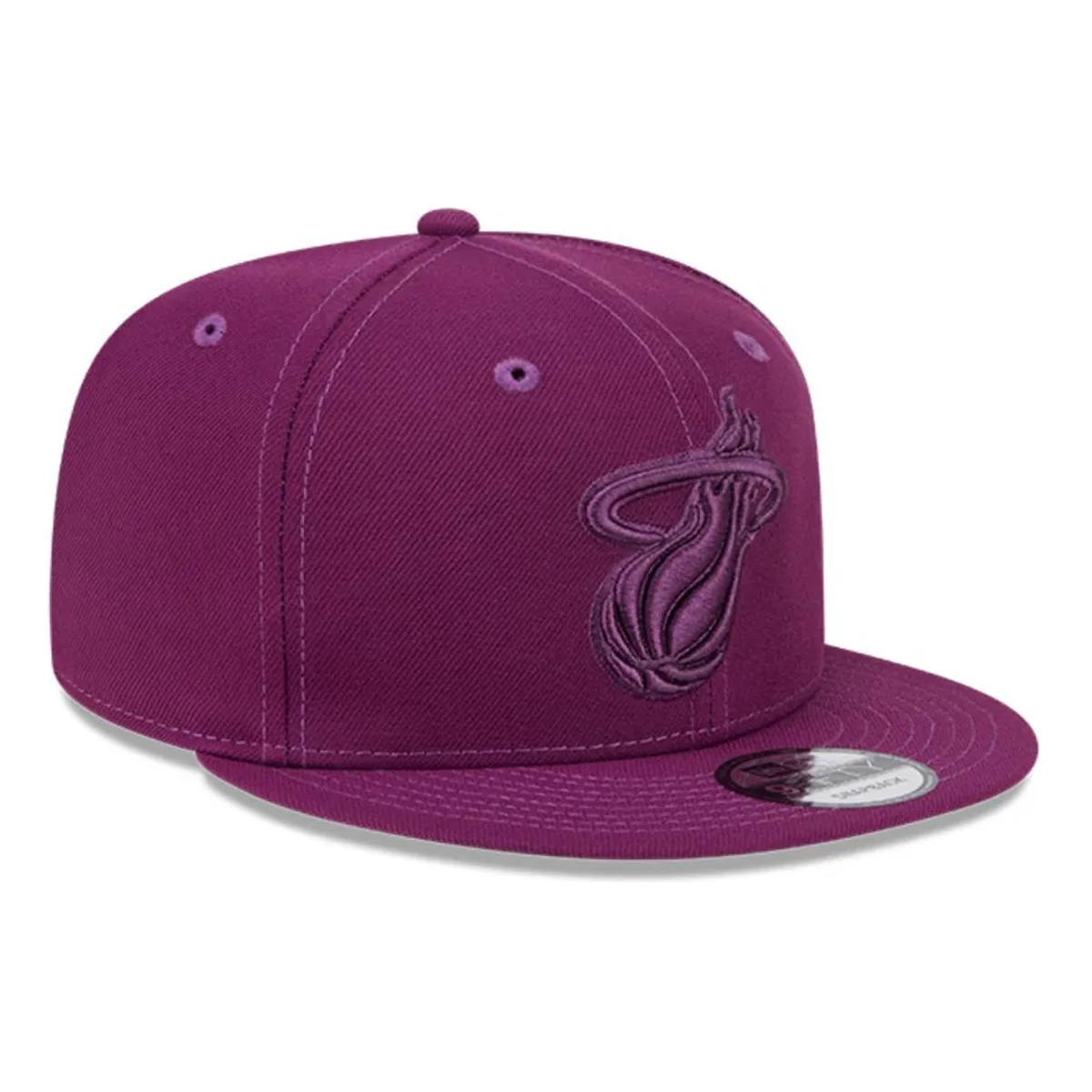 Gorra New Era 9FIFTY Miami Heat Color Pack Dark Purple