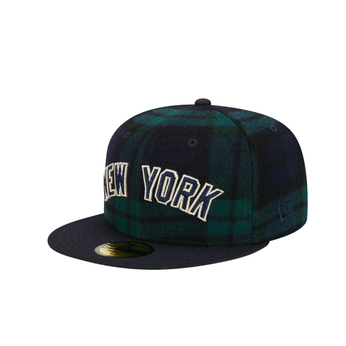 Gorra New Era 59FIFTY Yankees Cuadros Verde/Azul