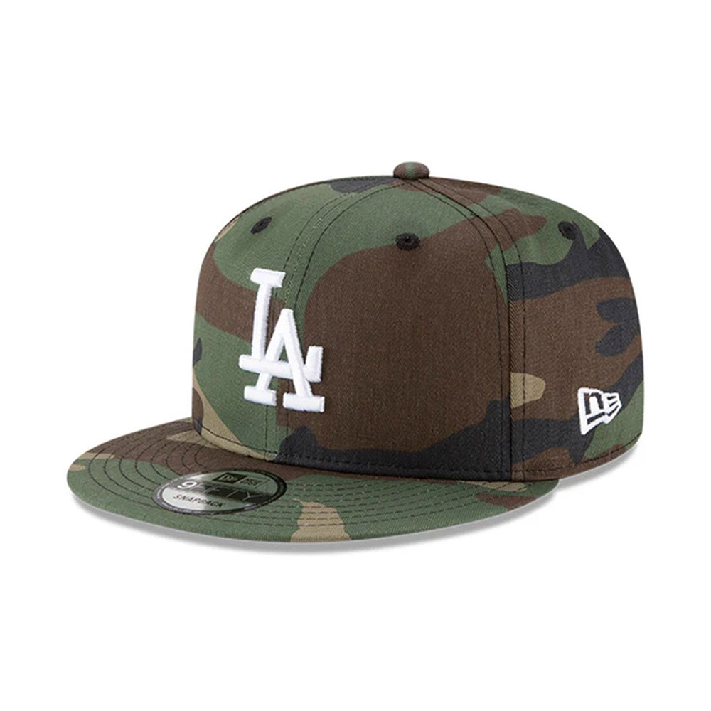 Gorra New Era 9FIFTY Dodgers MLB Basic Snap Camo Green