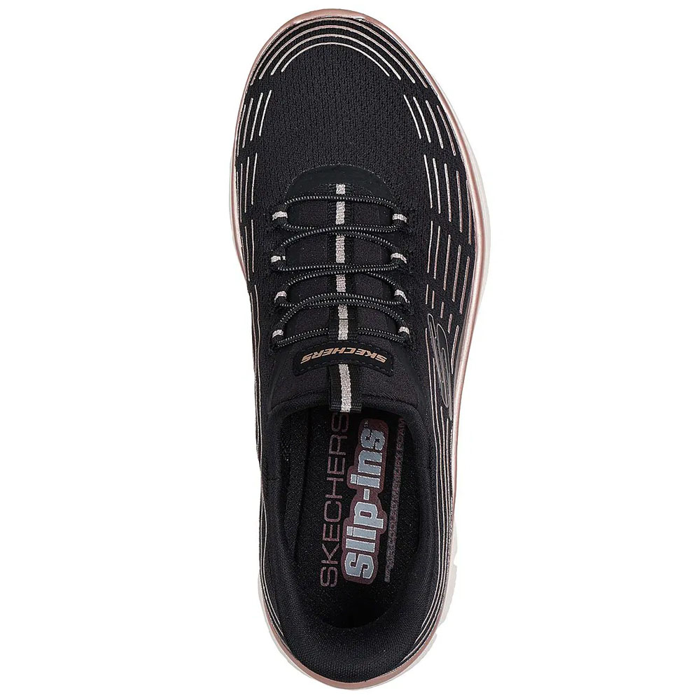 Zapatillas Urbanas Mujer Summits Plus-Soft Luster 150611BKRG