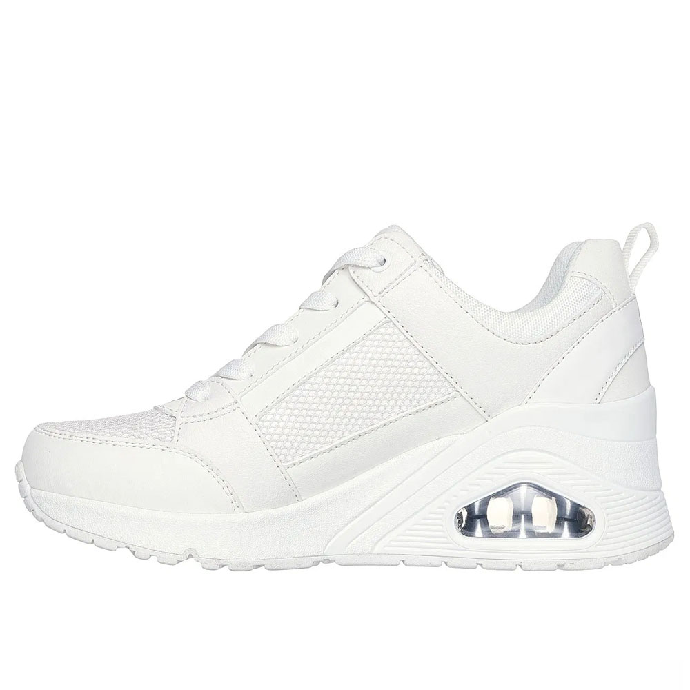 Zapatillas Urbanas Mujer Uno Wedge - Nice 177526-WHT