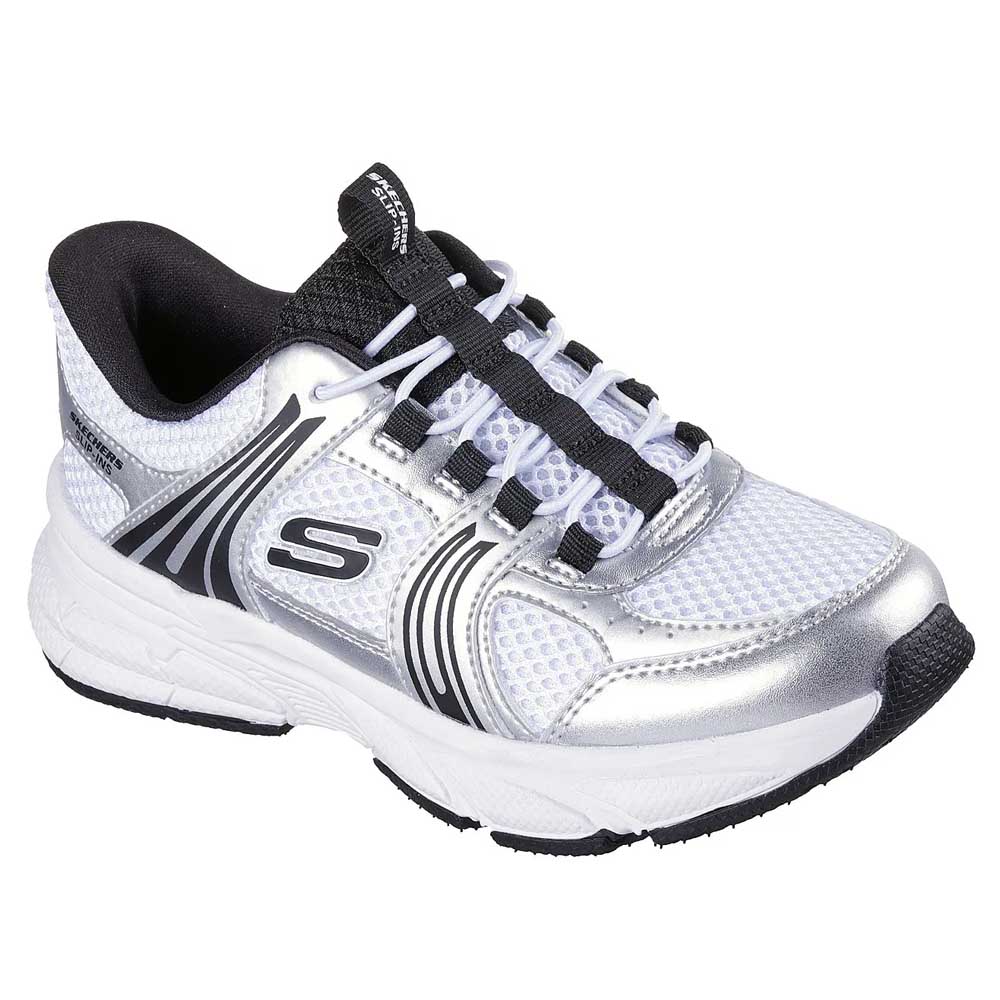 Zapatillas Urbanas Niña Skechers Slip-ins Retro-Graph 319078L-WBKS
