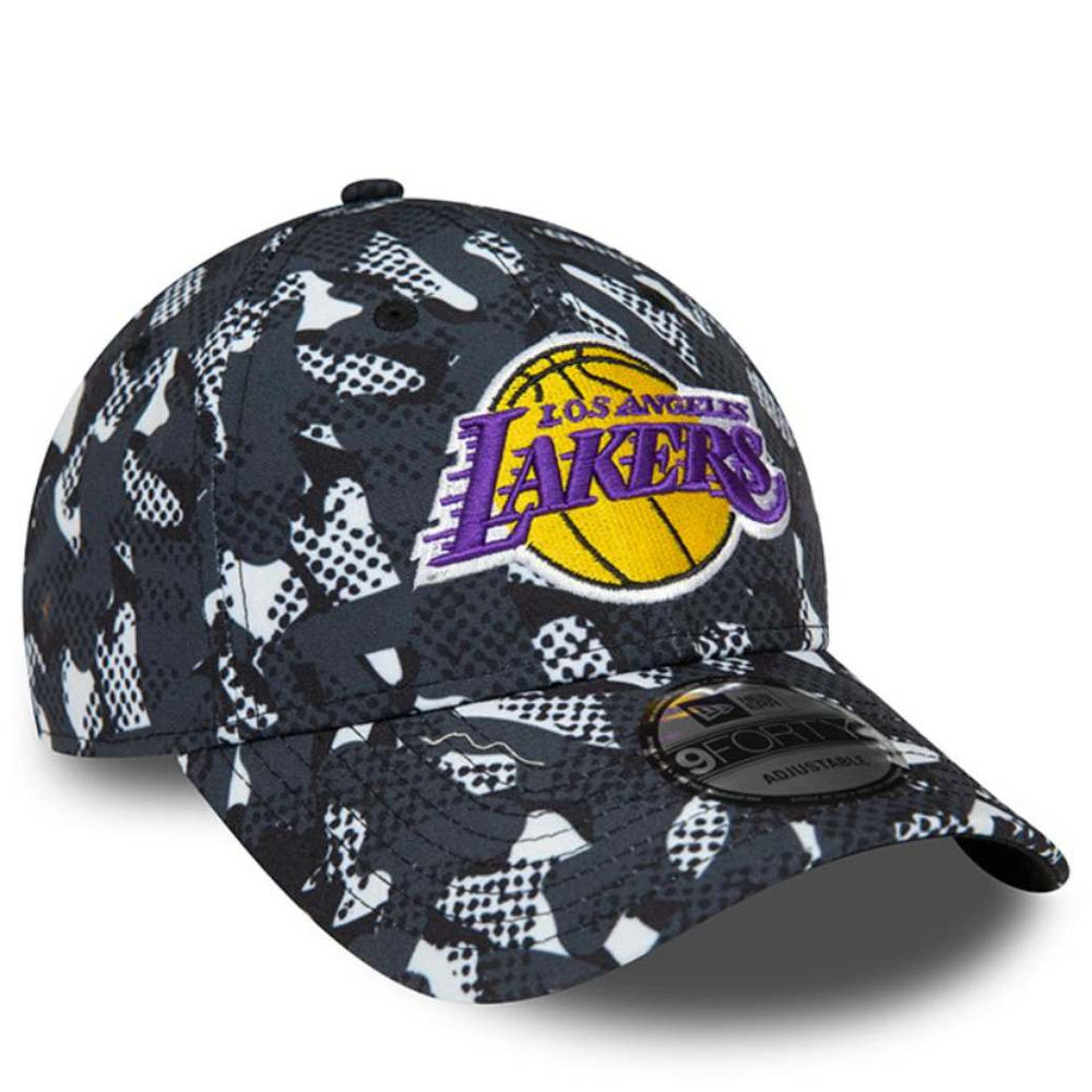 Gorra 9Forty Los Angeles Lakers Seasonal Print Black