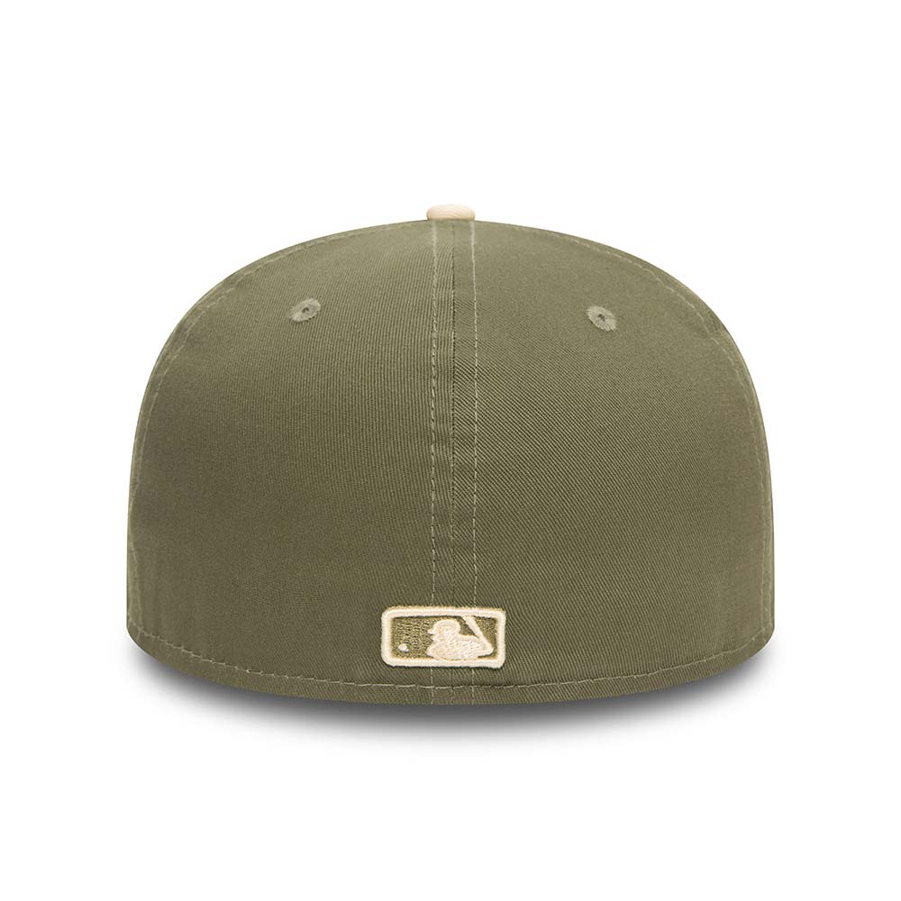 Gorra 59Fifty Los Angeles Dodgers MLB Verde Color Block